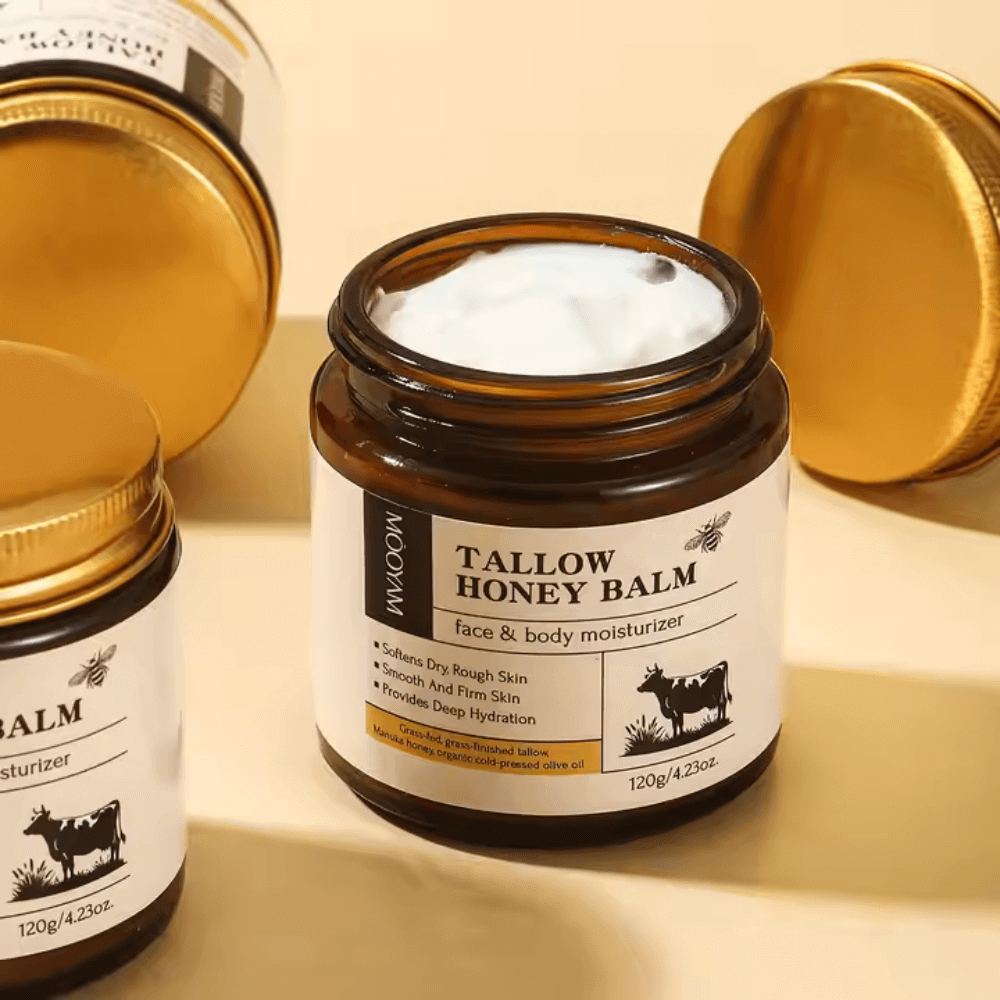 Tallow Honey Balm – Face & Body Moisturizer